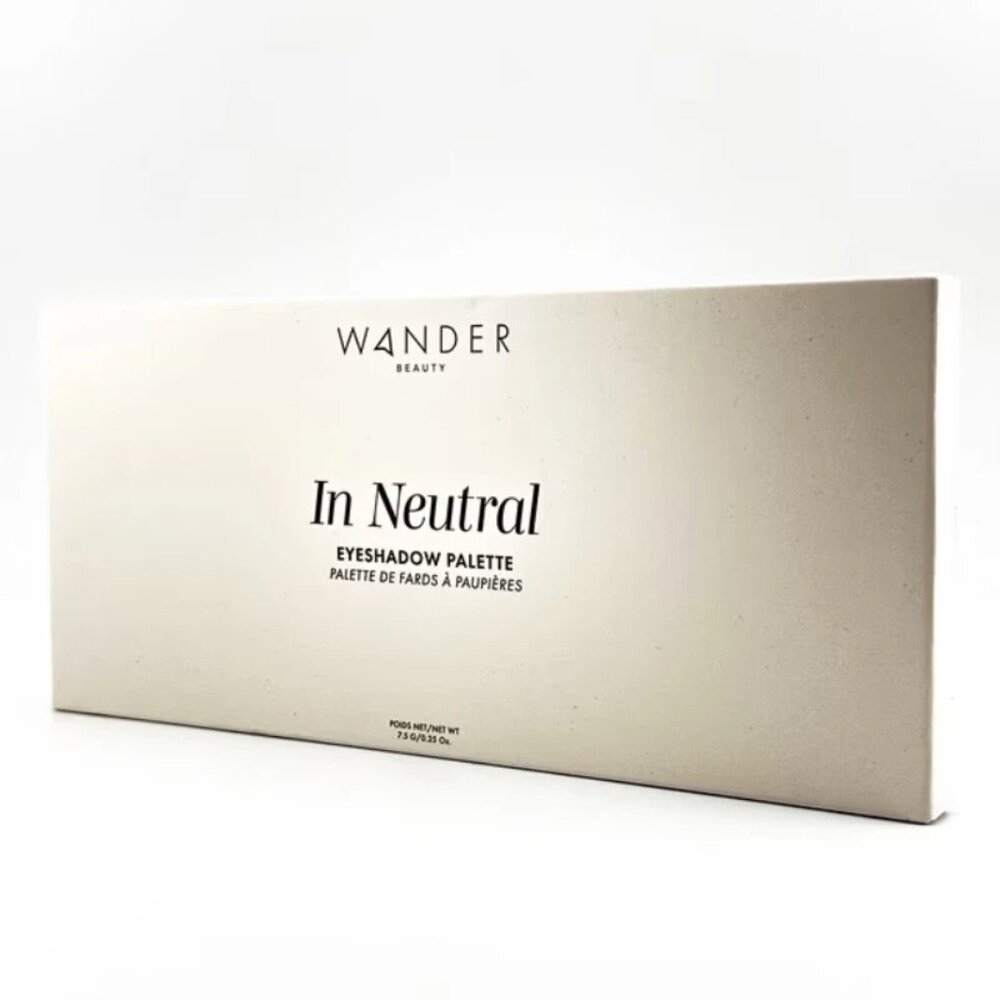 Wander Beauty In Neutral Eyeshadow Palette 7.5g Natural Everyday Shades NEW